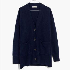 Madewell (re)sourced cashmere oversized cardigan
